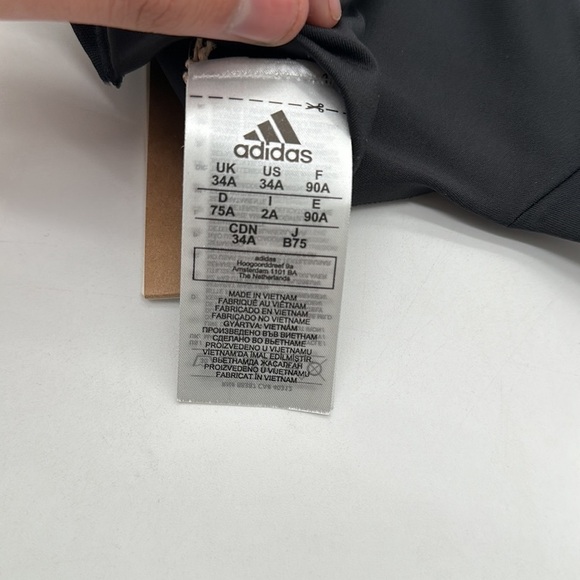 Women's Size 34A adidas Training high-support Ultimate sports bra NEW WITH TAGS - Picture 4 of 4